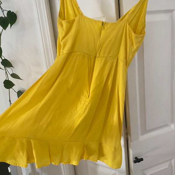 All in Favour Yellow Dress - Picture 4 of 4